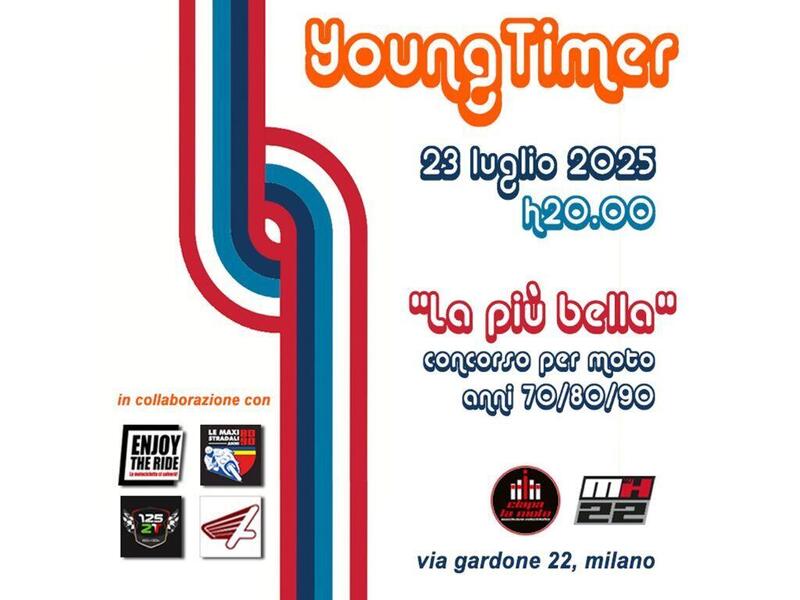 Youngtimer 2025: torna al Ciapa La Moto il concorso dedicato alle belle degli ultimi cinquant&#039;anni