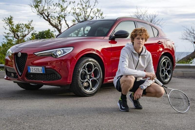 Jannik Sinner &ndash; Alfa Romeo Stelvio Veloce Q4
