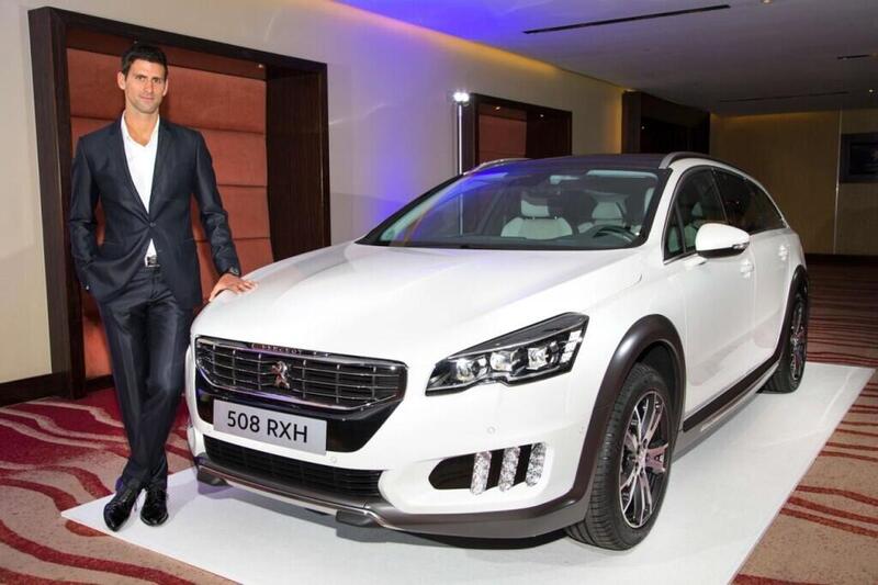 Novak Djokovic &ndash; Peugeot 508