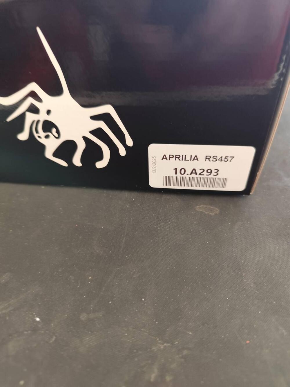 Coppia pedane racing complete per Aprilia RS 457 n Spider