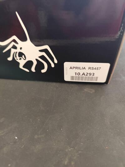 Coppia pedane racing complete per Aprilia RS 457 n Spider