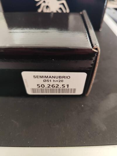 Coppia semimanubri racing Spider diametro 51 mm +