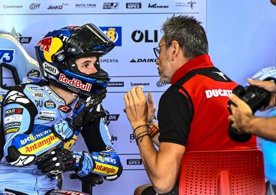 MotoGP 2025. GP di Germania. L'Alex Marquez 2025 è così, veloce anche se dolorante: Il dito non fa così male