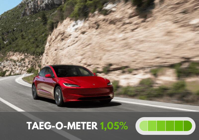 Tesla Model 3 a 299 euro al mese, ma c&#039;&egrave; un sostanzioso anticipo!