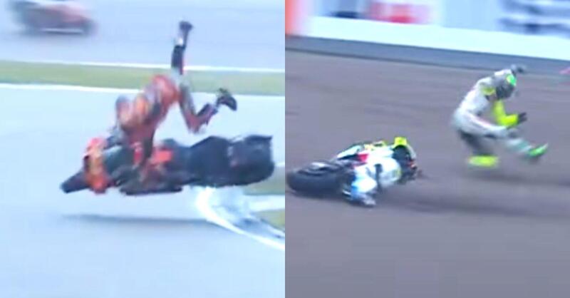 MotoGP 2025. GP di Germania. Brutti incidenti per Maverick Vinales e Franco Morbidelli, entrambi infortunati dopo due highside [VIDEO] - IN AGGIORNAMENTO
