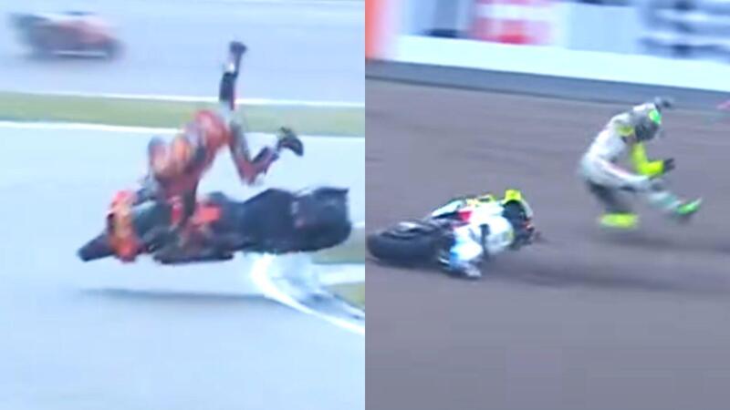 MotoGP 2025. GP di Germania. Brutti incidenti per Maverick Vinales e Franco Morbidelli, entrambi infortunati dopo due highside [VIDEO] - IN AGGIORNAMENTO