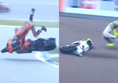 MotoGP 2025. GP di Germania. Brutti incidenti per Maverick Vinales e Franco Morbidelli, entrambi infortunati dopo due highside [VIDEO] - IN AGGIORNAMENTO