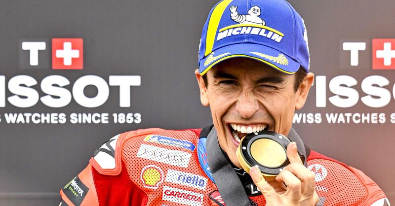 MotoGP 2025. GP di Germania. Marc Marquez, Sprint in rimonta: &quot;Ho rischiato per prendere Bezzecchi, ma oggi &egrave; il compleanno del capo, Gigi: &egrave; per lui&quot;