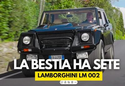 Lamborghini LM 002: la SUV che sembrava fatta per ANDARE in GUERRA [VIDEO]