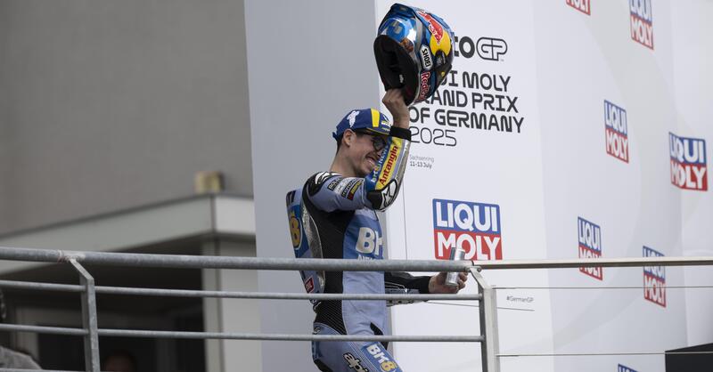 MotoGP 2025. GP di Germania. Alex Marquez: &quot;Sono riuscito a tenere Pecco Bagnaia dietro, era importante per il campionato&quot;