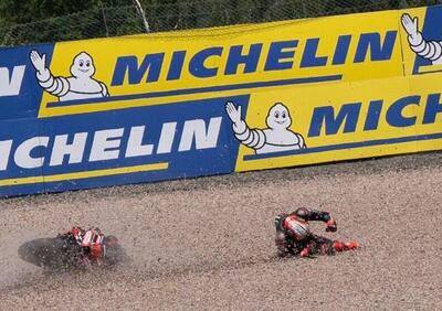 MotoGP 2025. GP di Germania. Marco Bezzecchi sulla caduta: Ho frenato un po' troppo dolce