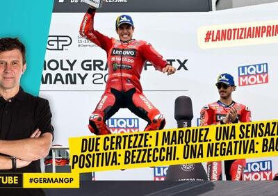 Marquez certezza. Bezzecchi speranza. Bagnaia preoccupa [VIDEO]