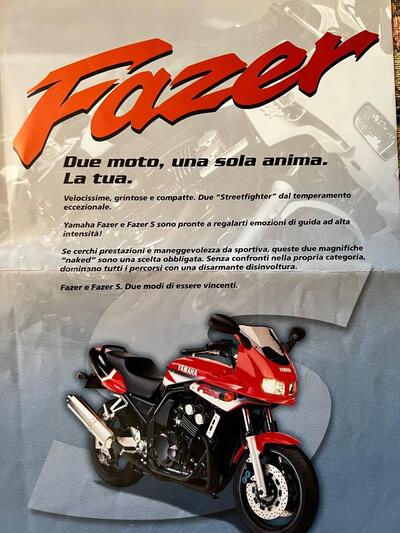 Yamaha FZS 600 Fazer (1998 - 01) usata