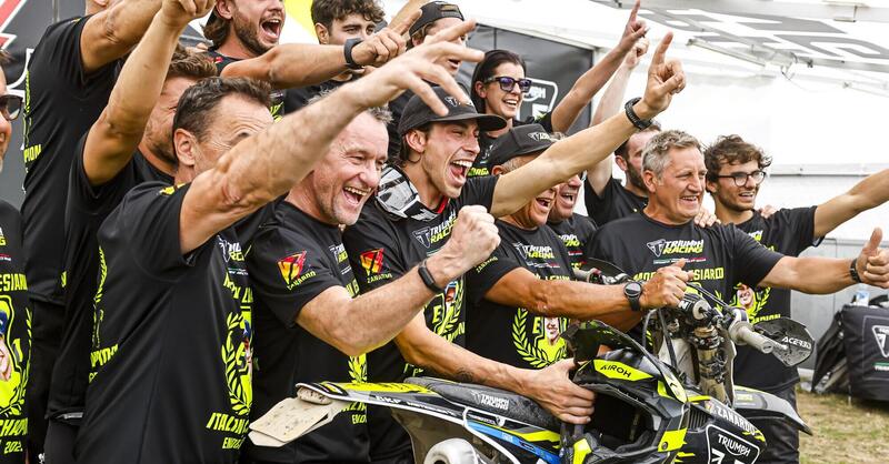 Morgan Lesiardo e Triumph, missione compiuta: campioni al debutto! 