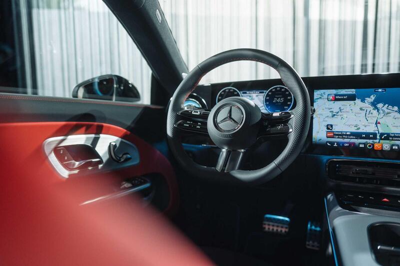 Interni Mercedes CLA Shooting Brake