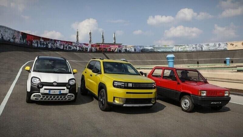 L&#039;evoluzione della Fiat Panda