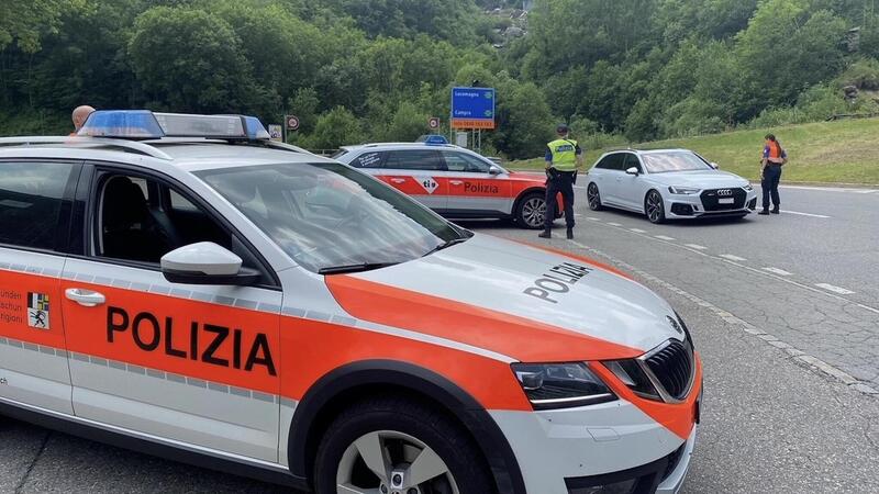 Qui non guiderai mai pi&ugrave;: italiano beccato dalla Polizia Cantonale