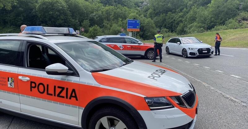 Qui non guiderai mai pi&ugrave;: italiano beccato dalla Polizia Cantonale