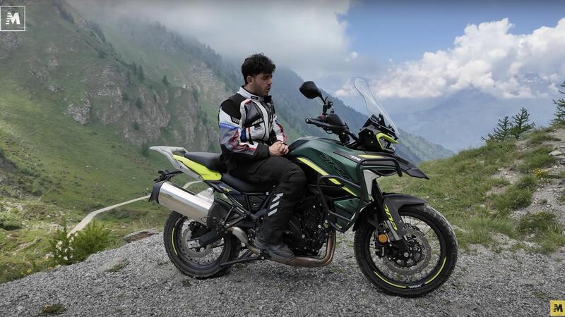 Benelli TRK 702 X Euro5+ TEST: la prova su strada e in fuoristrada sulle Alpi [VIDEO]