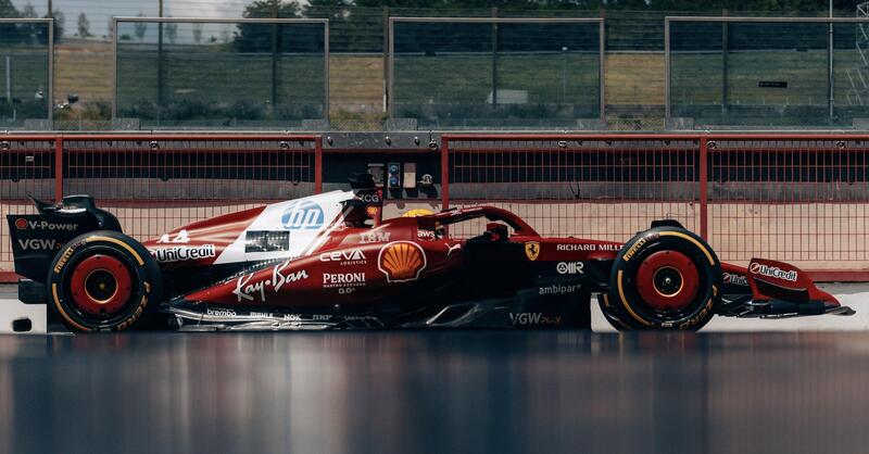 Formula 1. Ferrari, concluso il filming day al Mugello con la nuova sospensione posteriore della SF-25