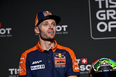 MotoGP 2025. GP della Repubblica Ceca a Brno. Brad Binder: "Il limite pi&ugrave; grande della KTM? Se avessimo un po' di stabilit&agrave; sull'anteriore avremmo un grande beneficio"