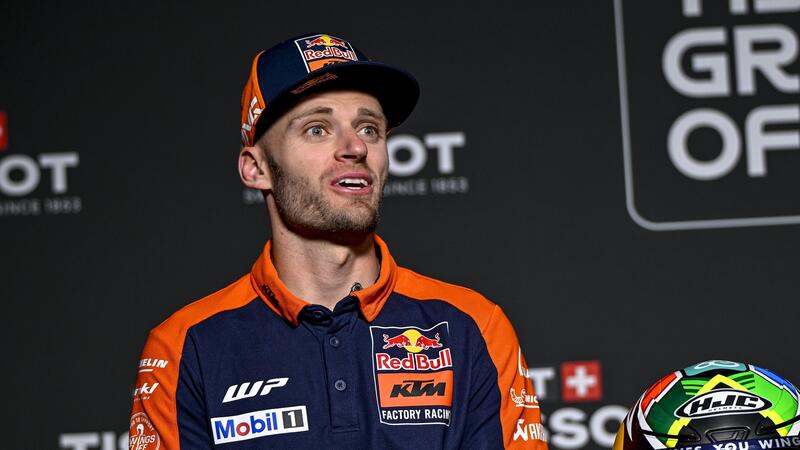 MotoGP 2025. GP della Repubblica Ceca a Brno. Brad Binder: &quot;Il limite pi&ugrave; grande della KTM? Se avessimo un po&#039; di stabilit&agrave; sull&#039;anteriore avremmo un grande beneficio&quot;