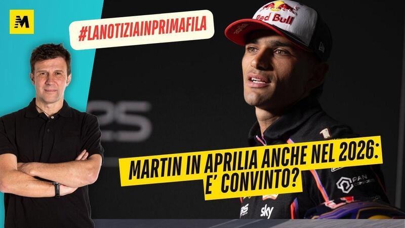 Jorge Mart&iacute;n in Aprilia anche nel 2026: &egrave; convinto? [VIDEO]