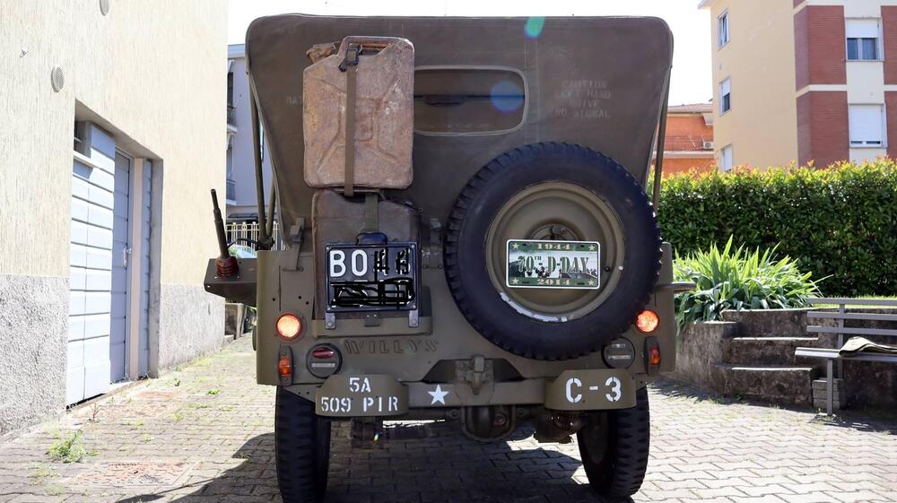 Jeep Willys MB Slat Grill d'epoca a Parma (3)