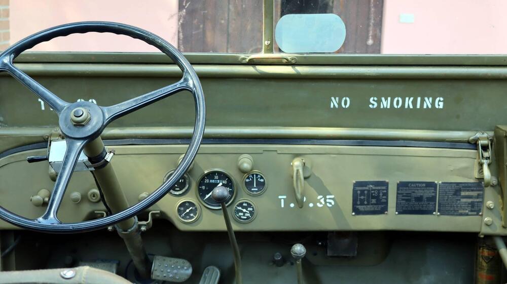 Jeep Willys MB Slat Grill d'epoca a Parma (6)