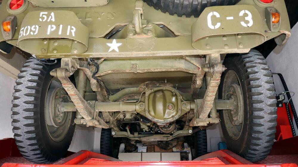 Jeep Willys MB Slat Grill d'epoca a Parma (10)