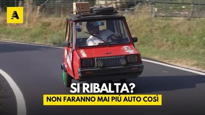 La TRE RUOTE che SFIDA le leggi della fisica: Casalini Sulky, la microcar degli anni &#039;70 [VIDEO]