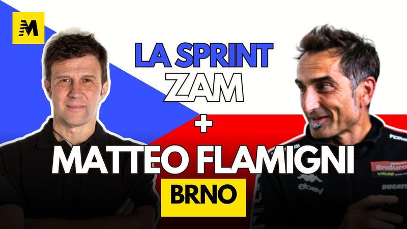 MotoGP 2025. GP della Repubblica Ceca a Brno. La Sprint con Zam e Matteo Flamigni [VIDEO]