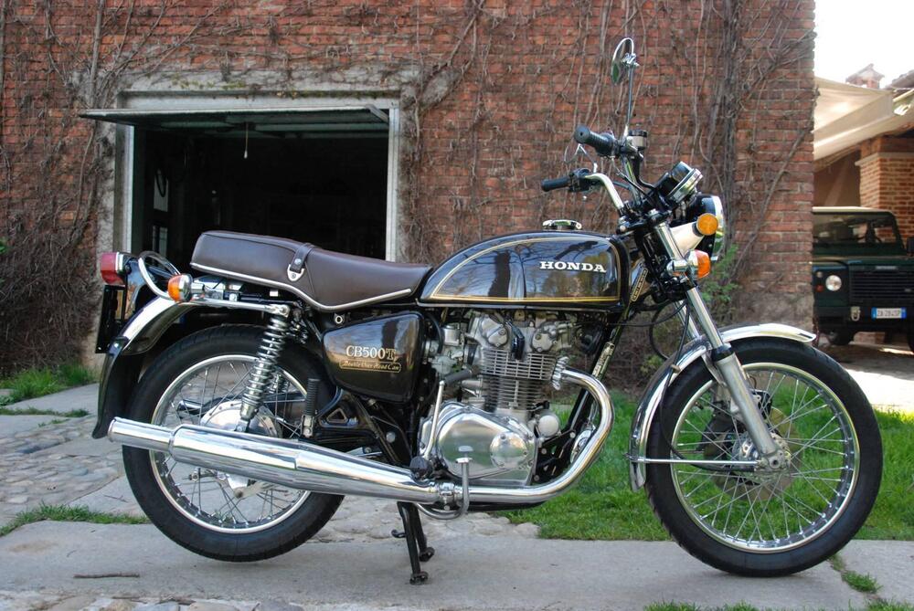 Honda CB 500 T d'epoca a Pavia (3)