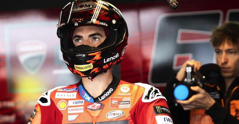 MotoGP 2025. GP della Repubblica Ceca a Brno. Pecco Bagnaia: &quot;L&#039;obiettivo &egrave; cambiato, devo cercare di riprendere Alex Marquez&quot;