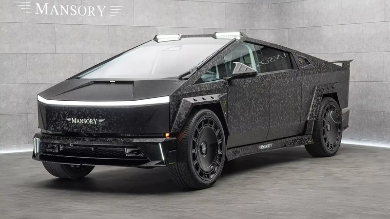 Tesla Cybertruck secondo Mansory: il tuning estremo che nemmeno Tesla aveva osato immaginare
