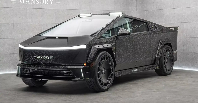 Tesla Cybertruck secondo Mansory: il tuning estremo che nemmeno Tesla aveva osato immaginare
