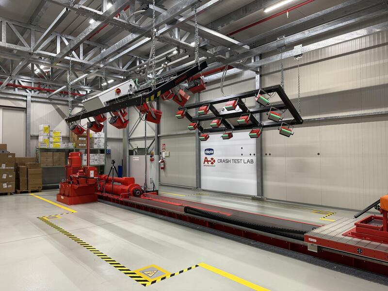 Artsana - Chicco Crash test lab