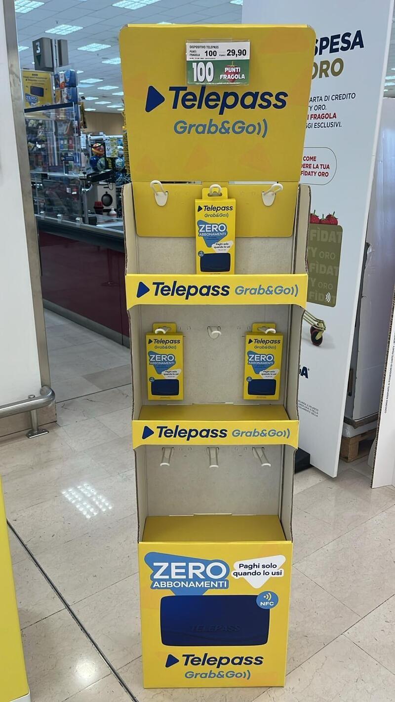 Scaffale Telepass