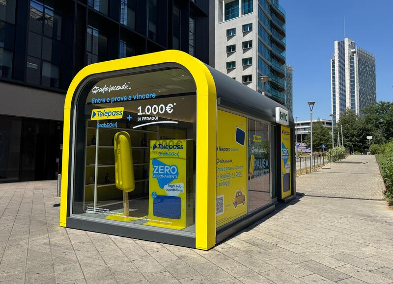 Punto vendita Telepass Grab&amp;Go