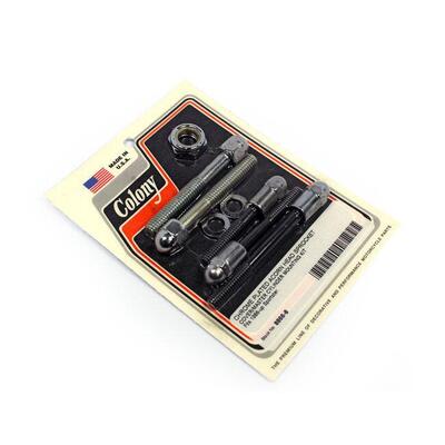 Kit viti cromate per coperchio pignone Sportster d 
