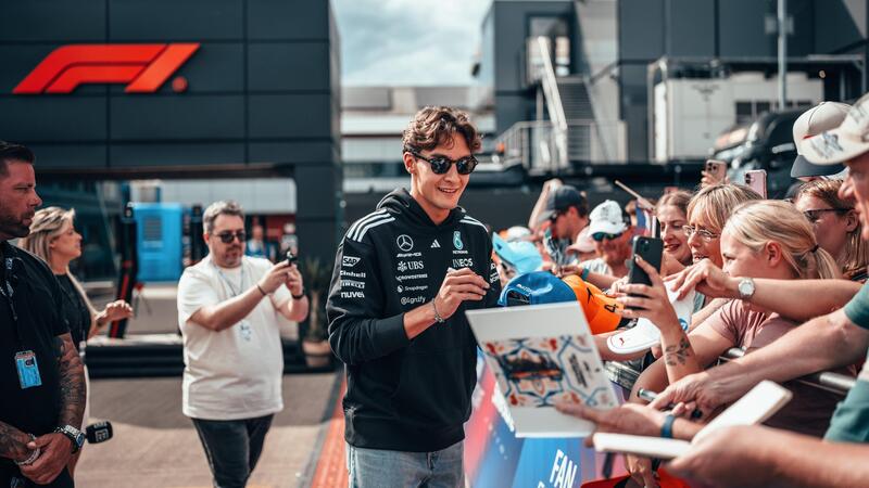 F1. GP Belgio, Russell: &quot;Verstappen? Il mio futuro &egrave; nelle mani di Mercedes. Io penso solo a correre&quot;