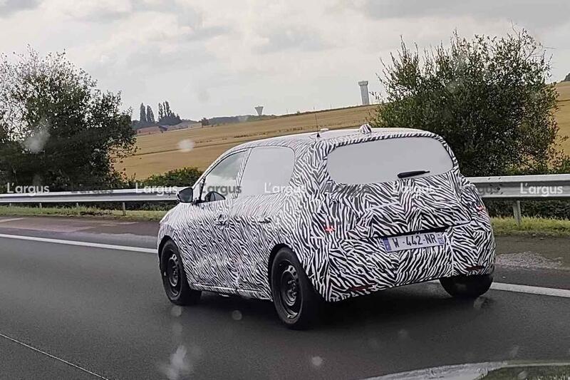 Prototipo della nuova Renault Twingo