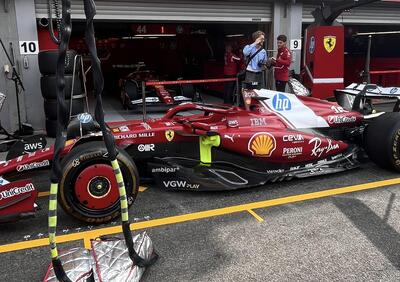 F1. Ferrari, le qualifiche Sprint del Belgio non hanno pagato ma la sospensione posteriore non è l'unica novità sulla SF-25
