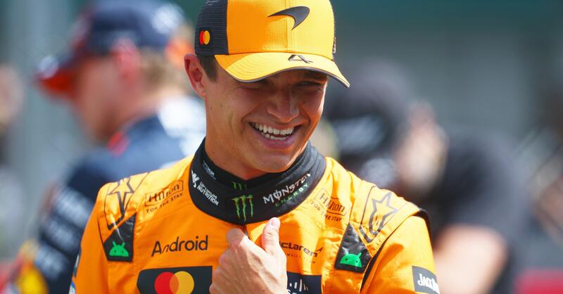 F1. Sprint GP Belgio, Lando Norris: &quot;Divertente la lotta con Leclerc. Red Bull veramente veloce con Verstappen&quot;