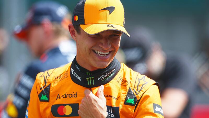F1. Sprint GP Belgio, Lando Norris: &quot;Divertente la lotta con Leclerc. Red Bull veramente veloce con Verstappen&quot;