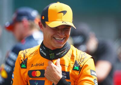 F1. Sprint GP Belgio, Lando Norris: Divertente la lotta con Leclerc. Red Bull veramente veloce con Verstappen