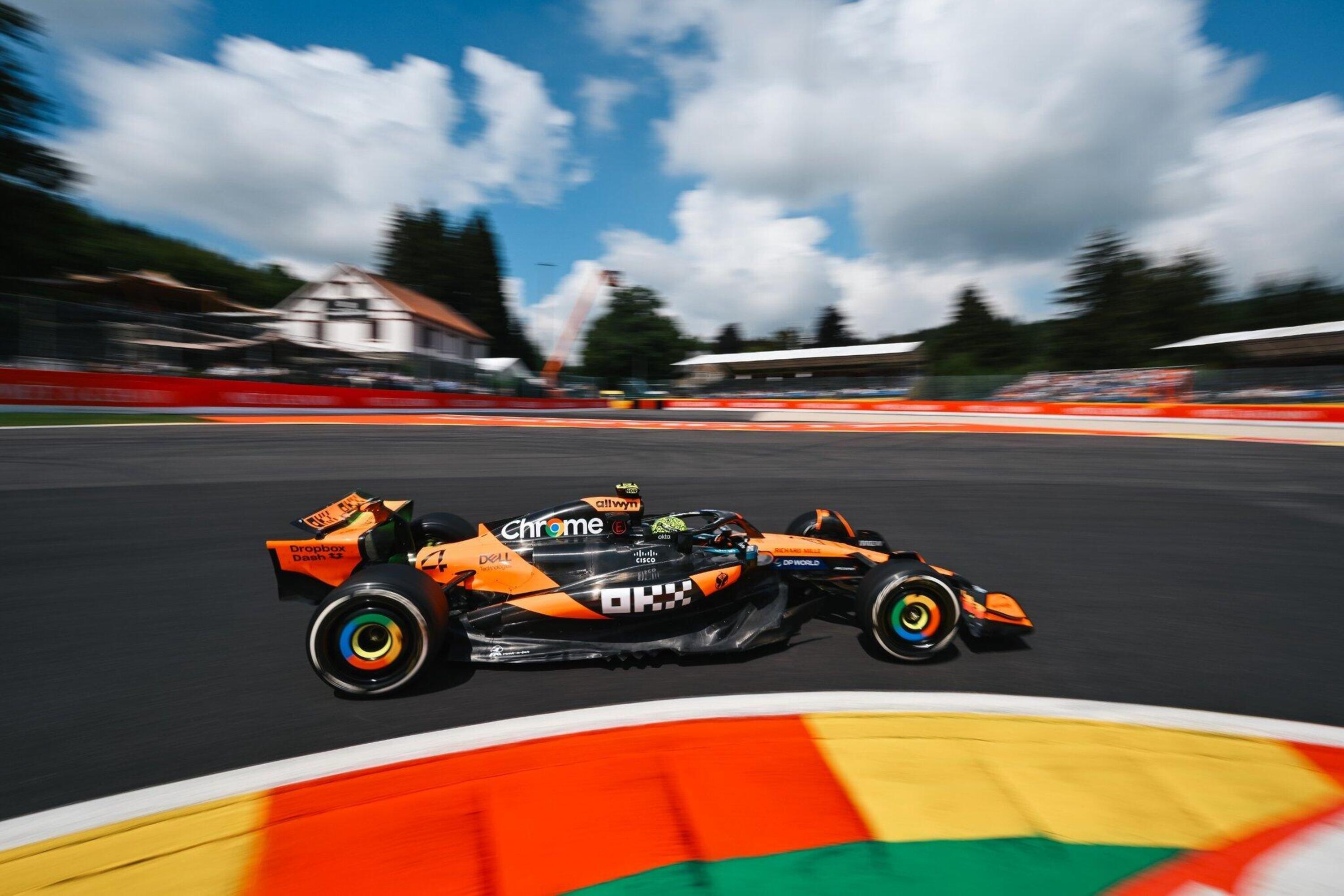 F1. Qualifiche GP Belgio 2025: pole per Norris davanti a Piastri e ...