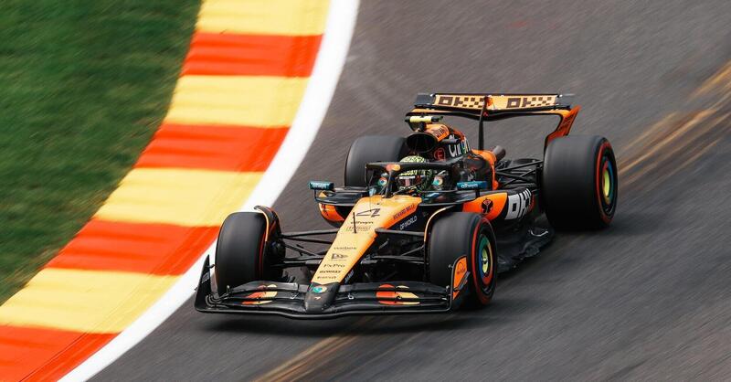 F1. Qualifiche GP Belgio 2025: pole per Norris davanti a Piastri e Leclerc. Hamilton fuori nel Q1 per track limits
