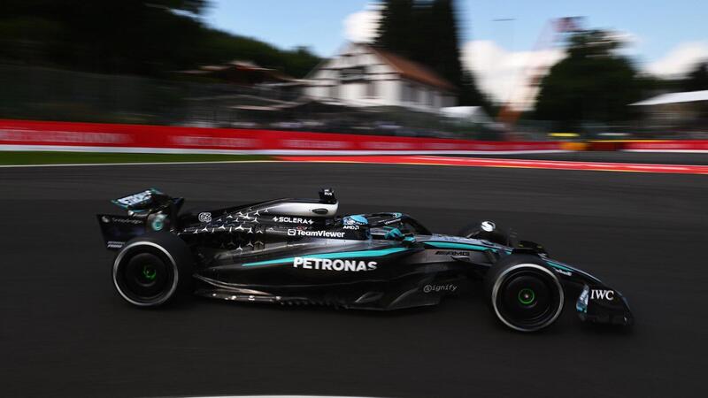 F1. Qualifiche GP Belgio, Russell sesto ma allarma Mercedes: &quot;Cos&igrave; stiamo tornando a centro gruppo&quot;