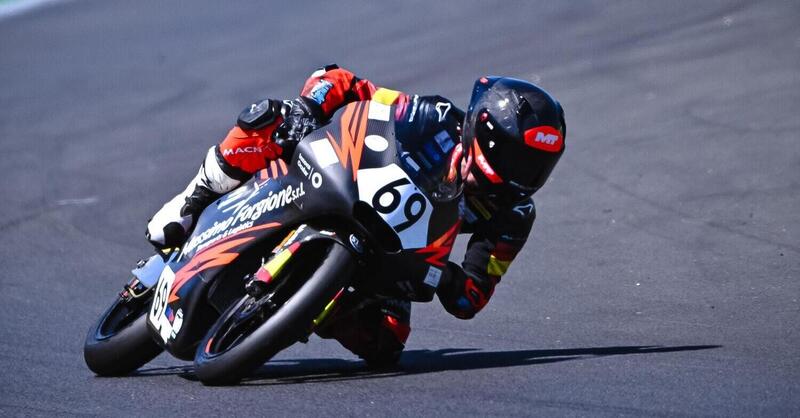 Dunlop CIV 2025, Misano. Marcos Ruda assurdo in Moto3: cade da leader, riparte e vince